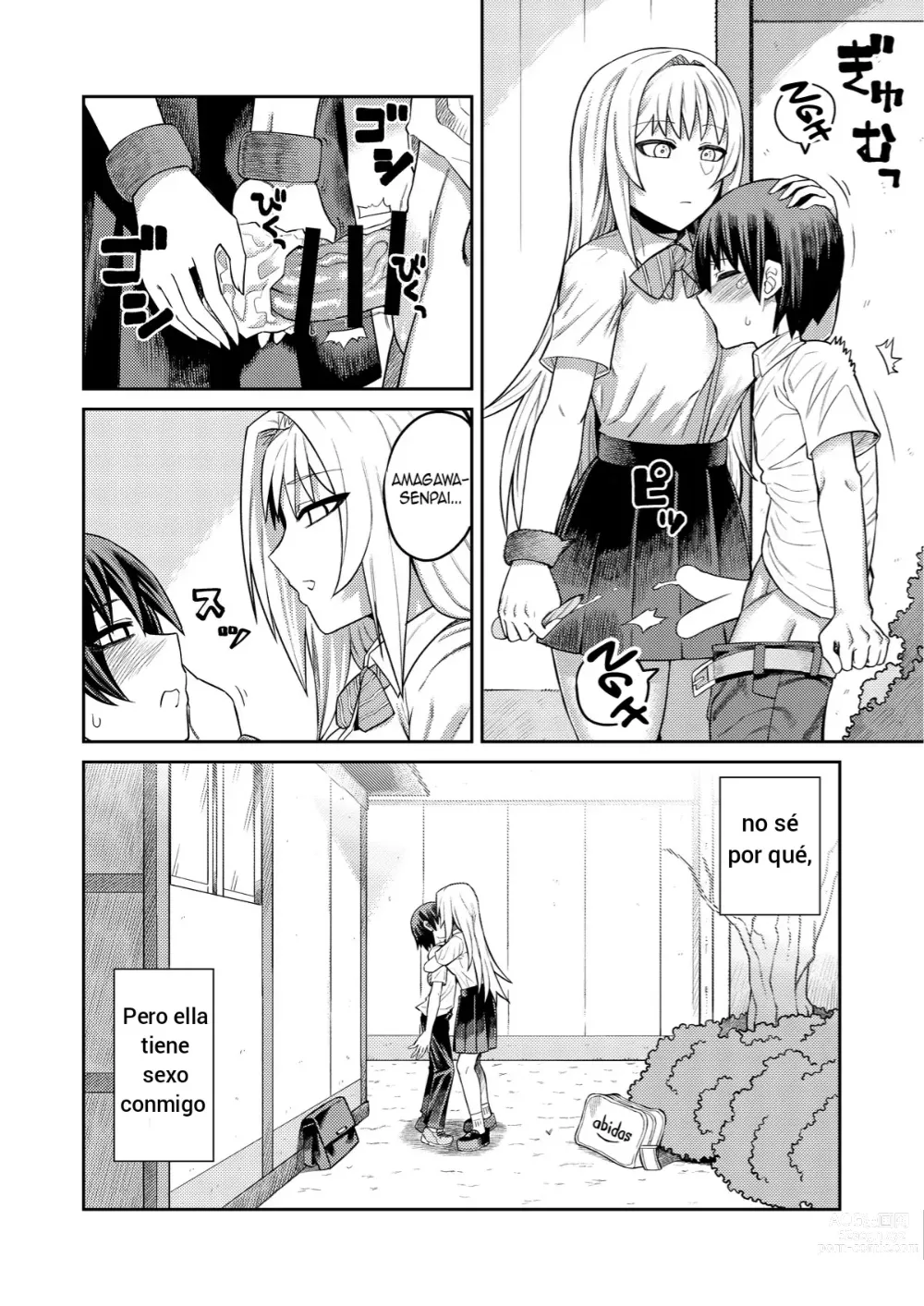 Page 5 of doujinshi Riyuu wa Fumei daga Ecchi Shite Kureru Kouhai