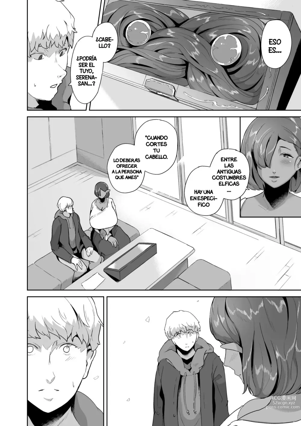 Page 41 of doujinshi Mucchiri Dekachichi Dark Elf no Oba-san to Icha Love Fudeoroshi Seikatsu