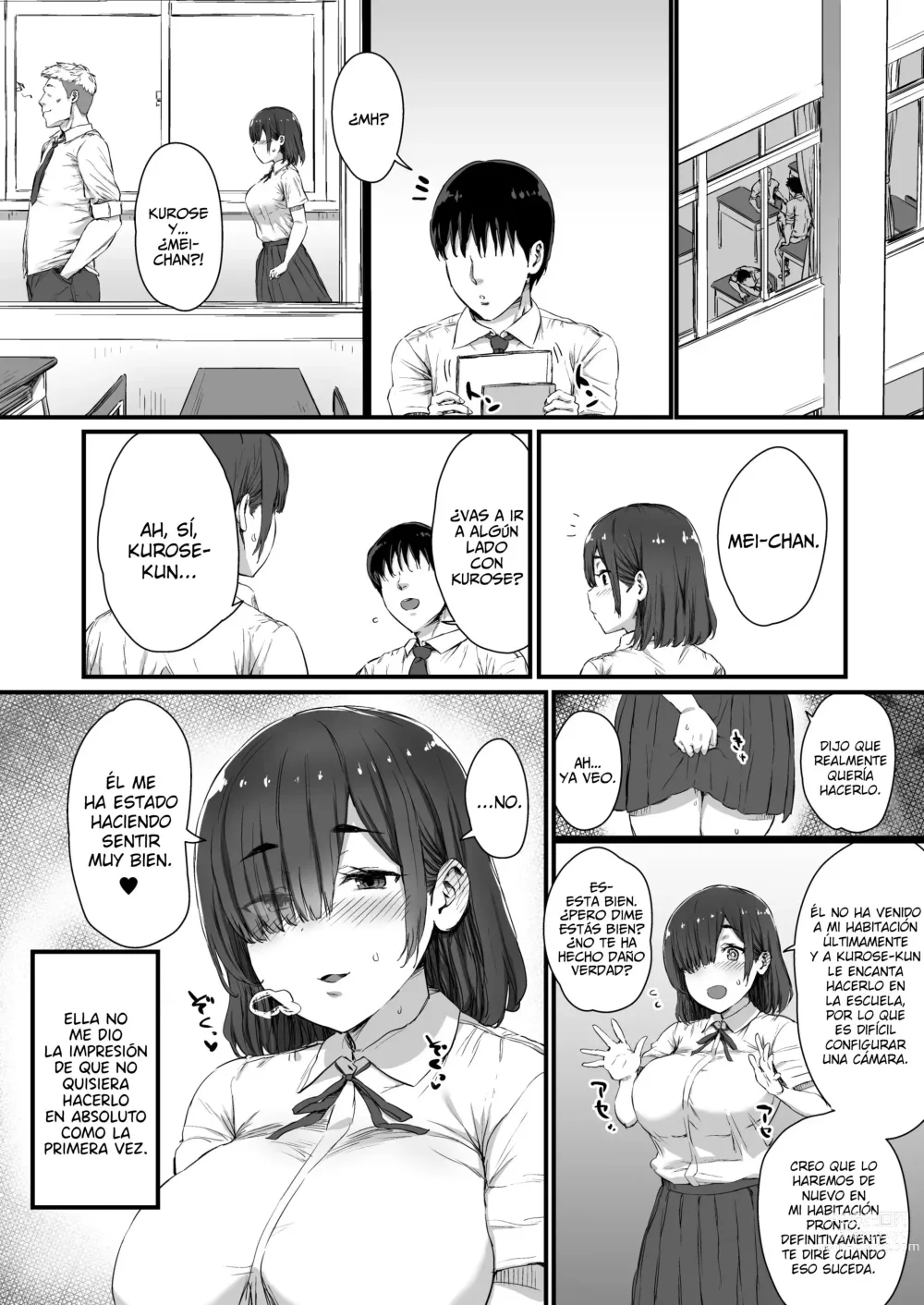 Page 15 of doujinshi Kareshi ni Tanomarete Dakareru Mei-san