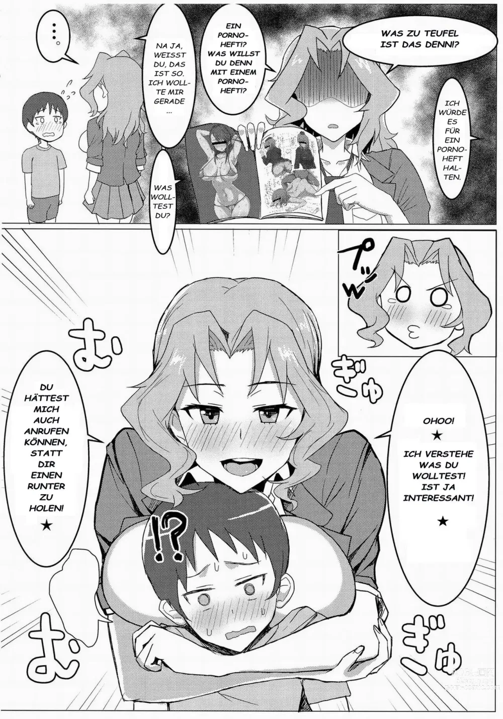 Page 3 of doujinshi Okei-san no Nukinuki Dosukebe Challenge!! (decensored)