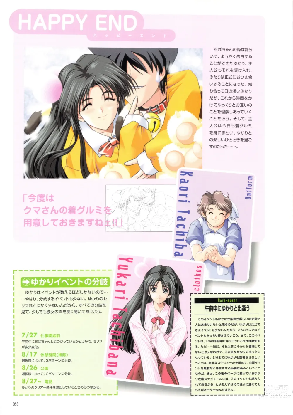 Page 64 of doujinshi Pia Carrot e Youkoso!! Visual Fan Book