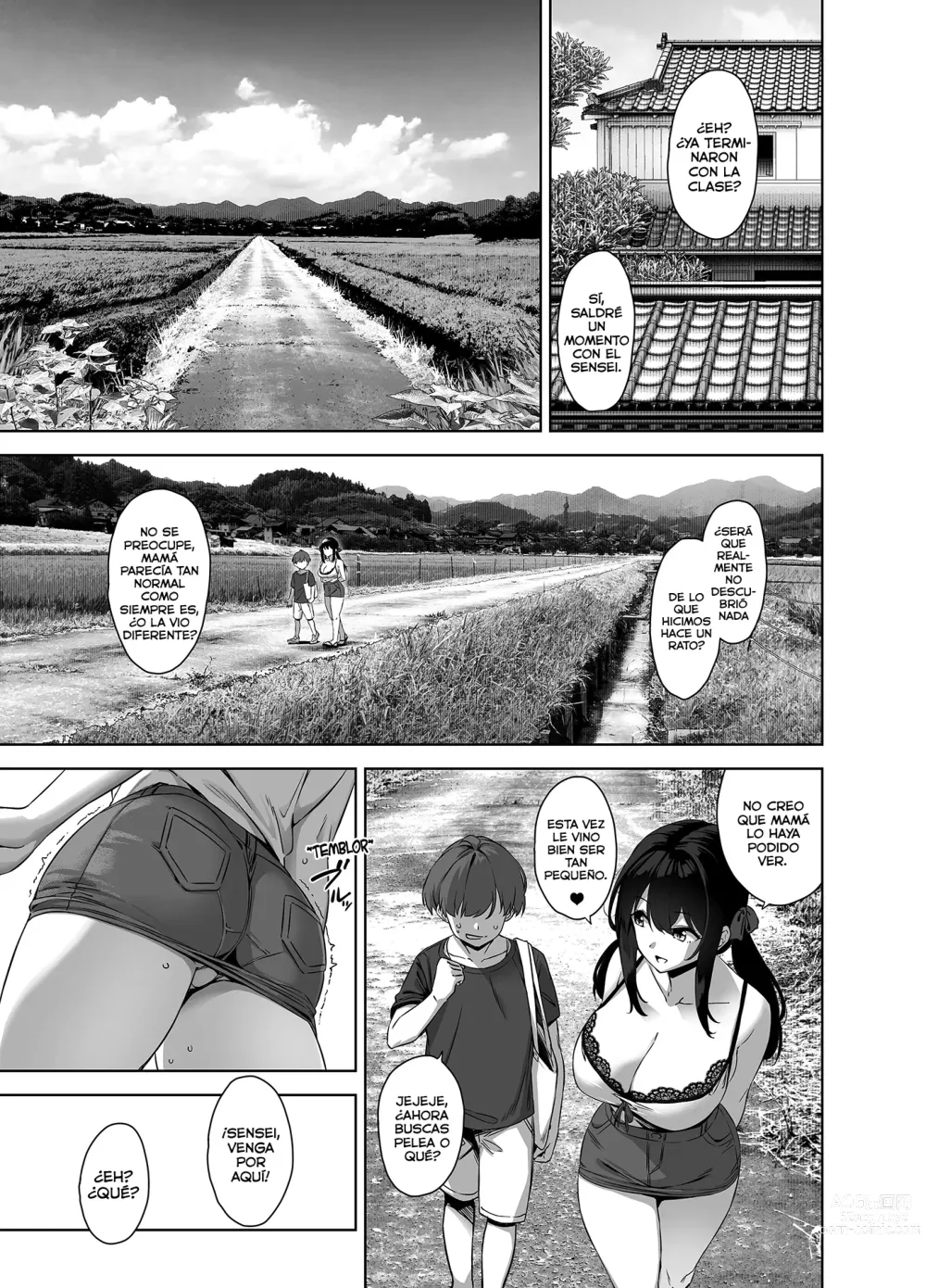 Page 33 of doujinshi Natsu to Inaka to Yuuwaku shite kuru Dekkai Oshiego