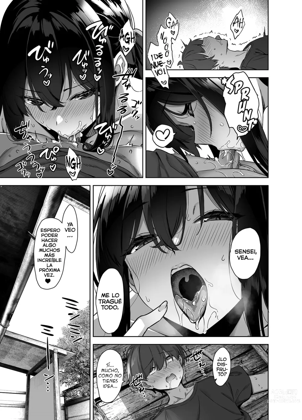 Page 45 of doujinshi Natsu to Inaka to Yuuwaku shite kuru Dekkai Oshiego