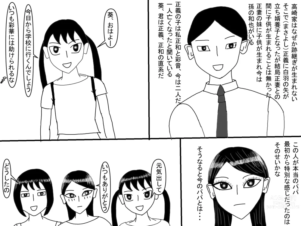 Page 169 of doujinshi Aoi TS Monogatari threegeneration