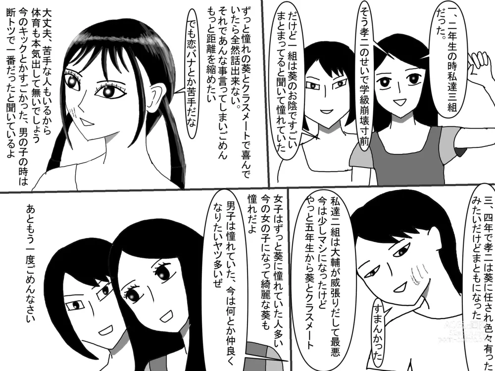 Page 191 of doujinshi Aoi TS Monogatari threegeneration