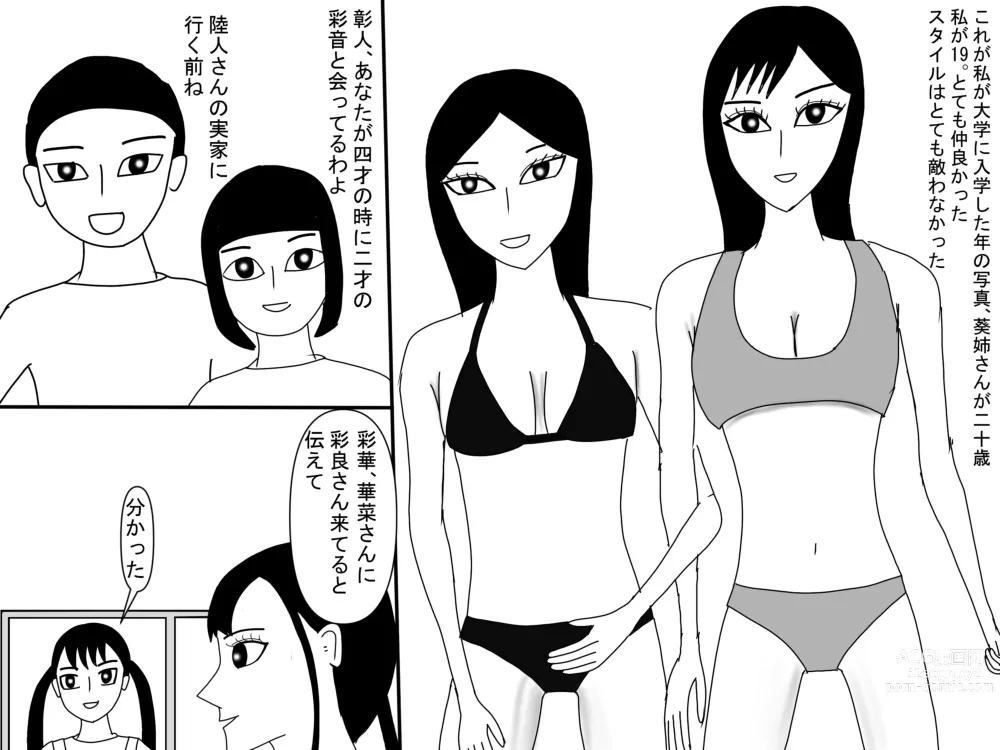 Page 406 of doujinshi Aoi TS Monogatari threegeneration