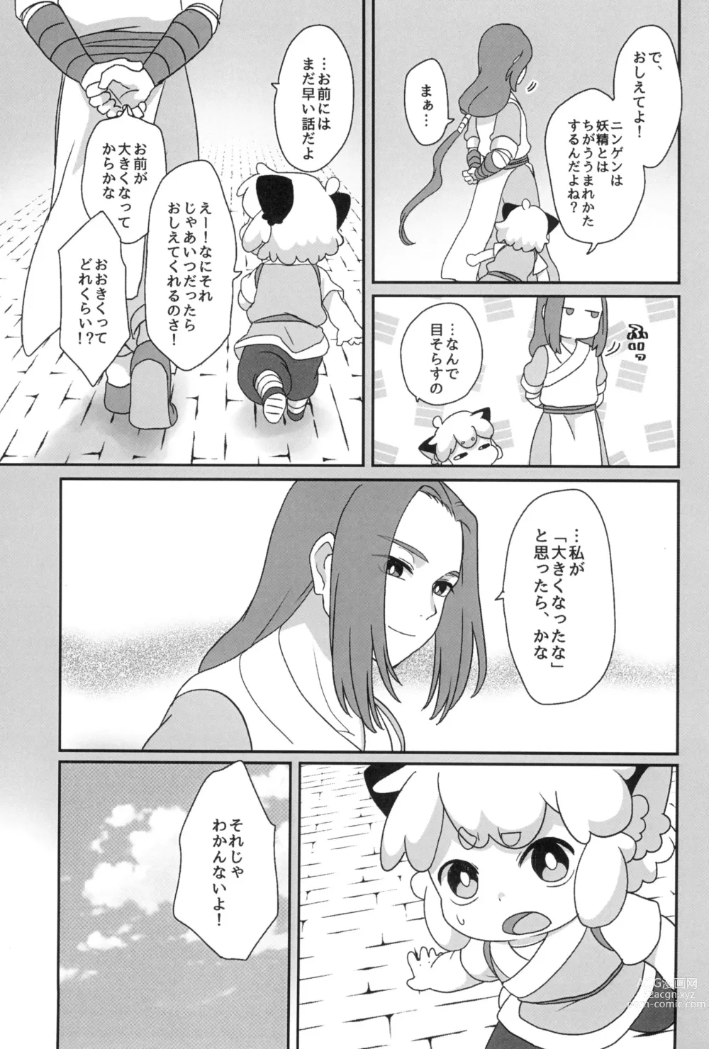 Page 19 of doujinshi Boku to shishou no hajimete no. -side10-