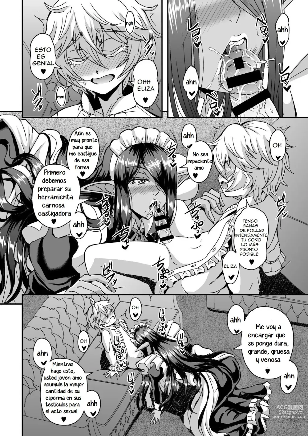 Page 15 of doujinshi Destruire mil mundos con tal de ir a la cama con mi señor una vez mas