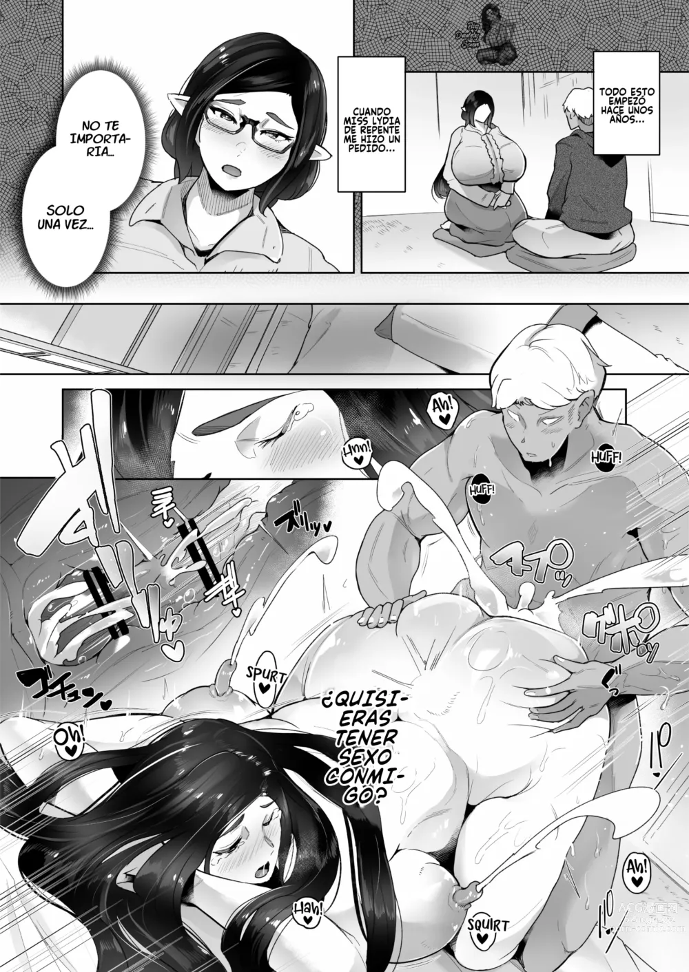 Page 6 of doujinshi La Caliente Y Pervertida Promesa Que Le Hice A Mi Gordita Y Pechugona Tía Elfa