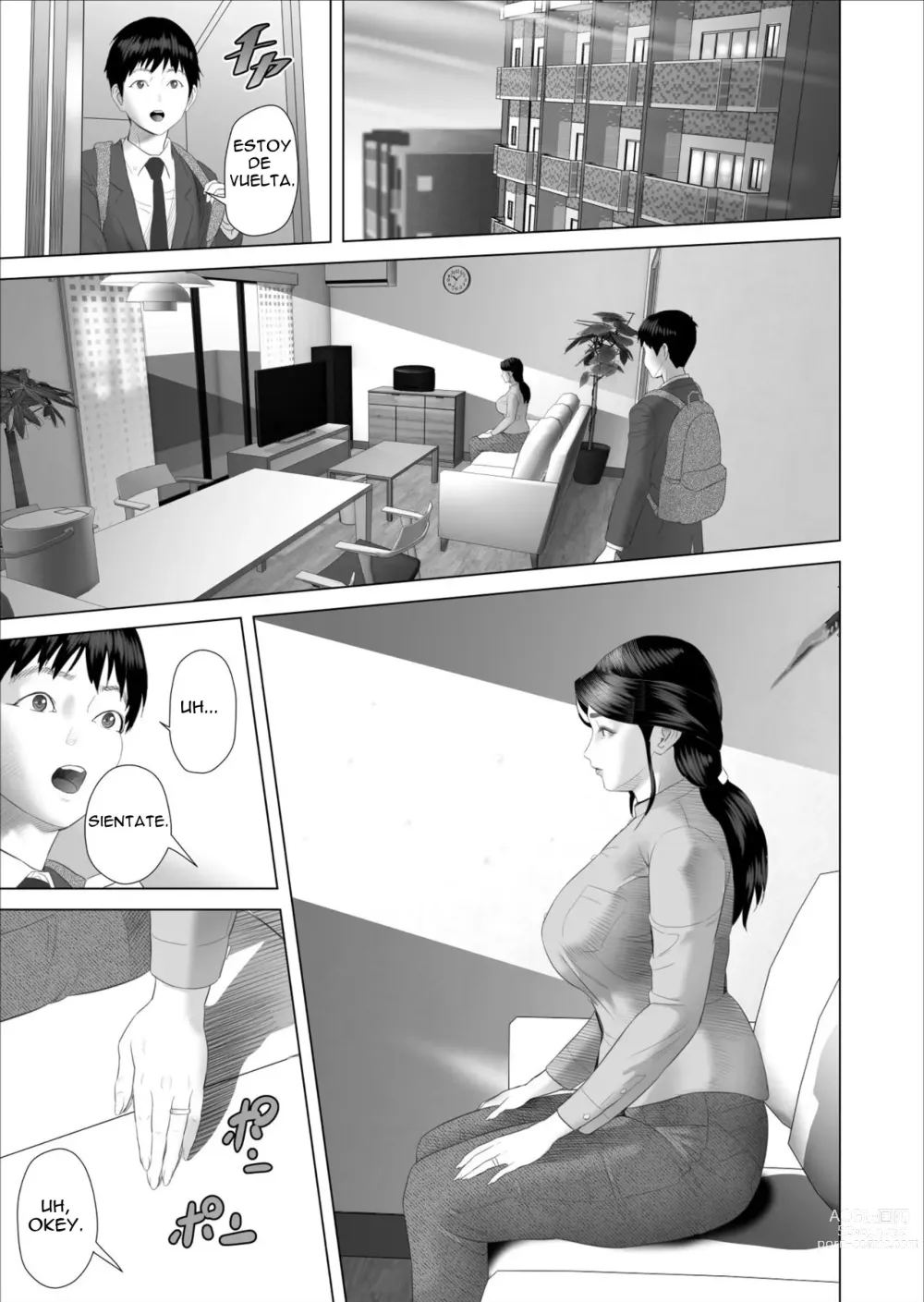 Page 19 of doujinshi La seducción del barrio La historia de cómo llegué a ser así con mi madre 5 - El perdón