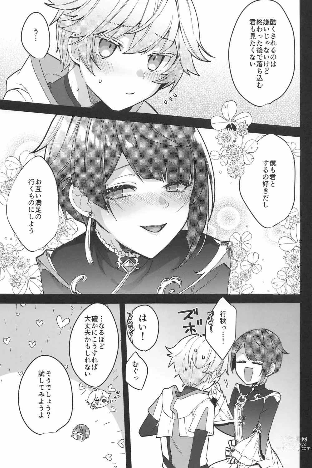 Page 9 of doujinshi Taihen desu ne Chongyun-kun