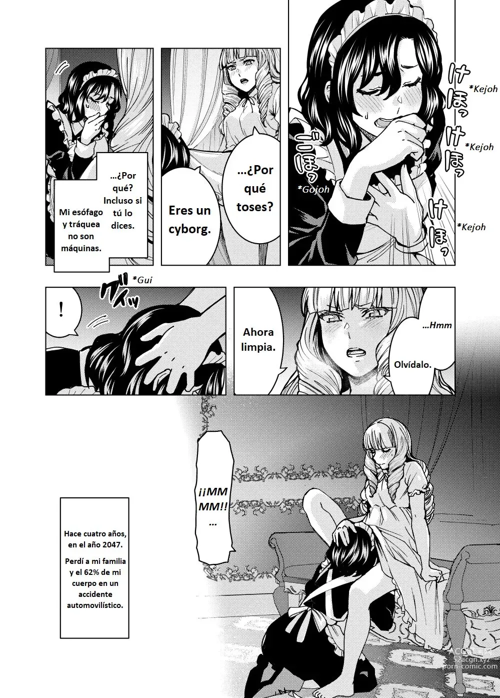 Page 2 of manga La noche en que me hice conciente de que mi señora era un pedazo de mierda