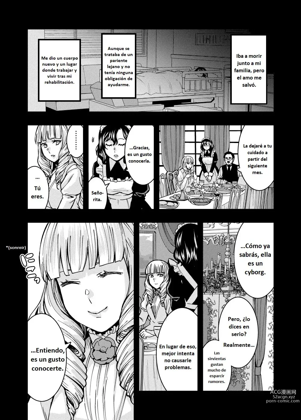 Page 3 of manga La noche en que me hice conciente de que mi señora era un pedazo de mierda