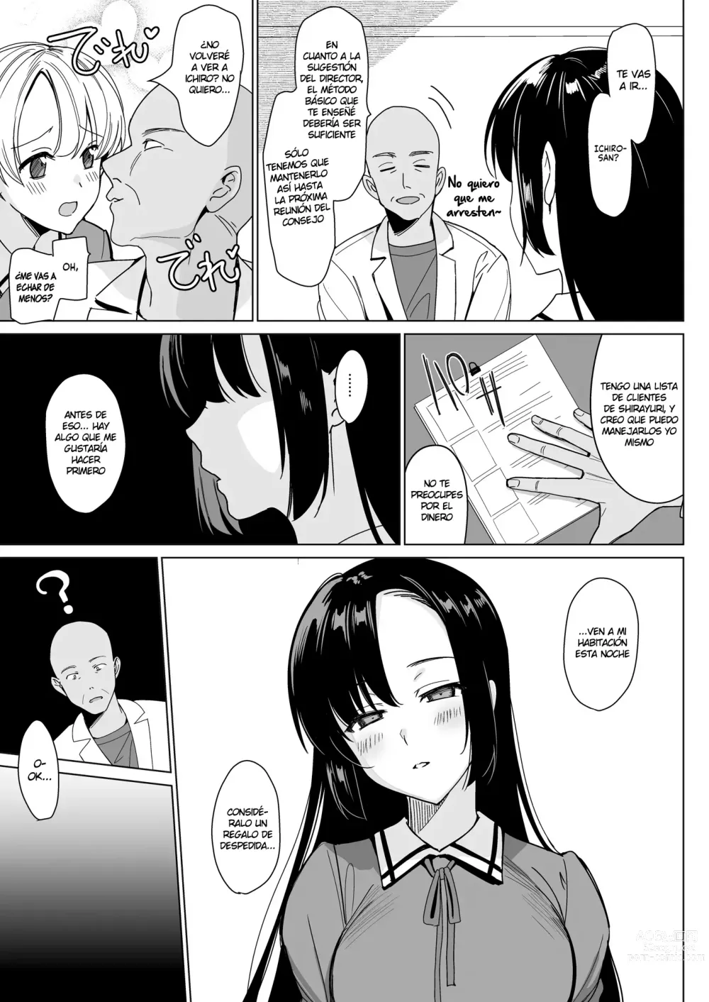 Page 9 of doujinshi Shirayuri Shimai Kouryaku 4