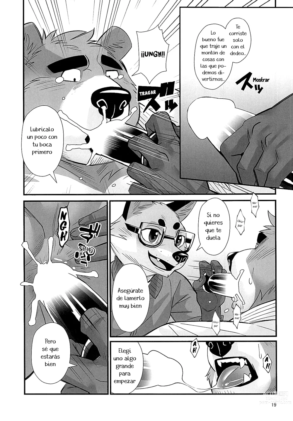 Page 18 of doujinshi Entrenamiento Mental