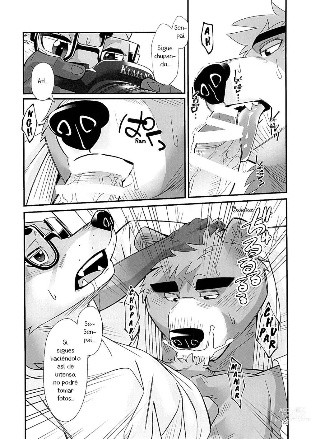 Page 22 of doujinshi Entrenamiento Mental