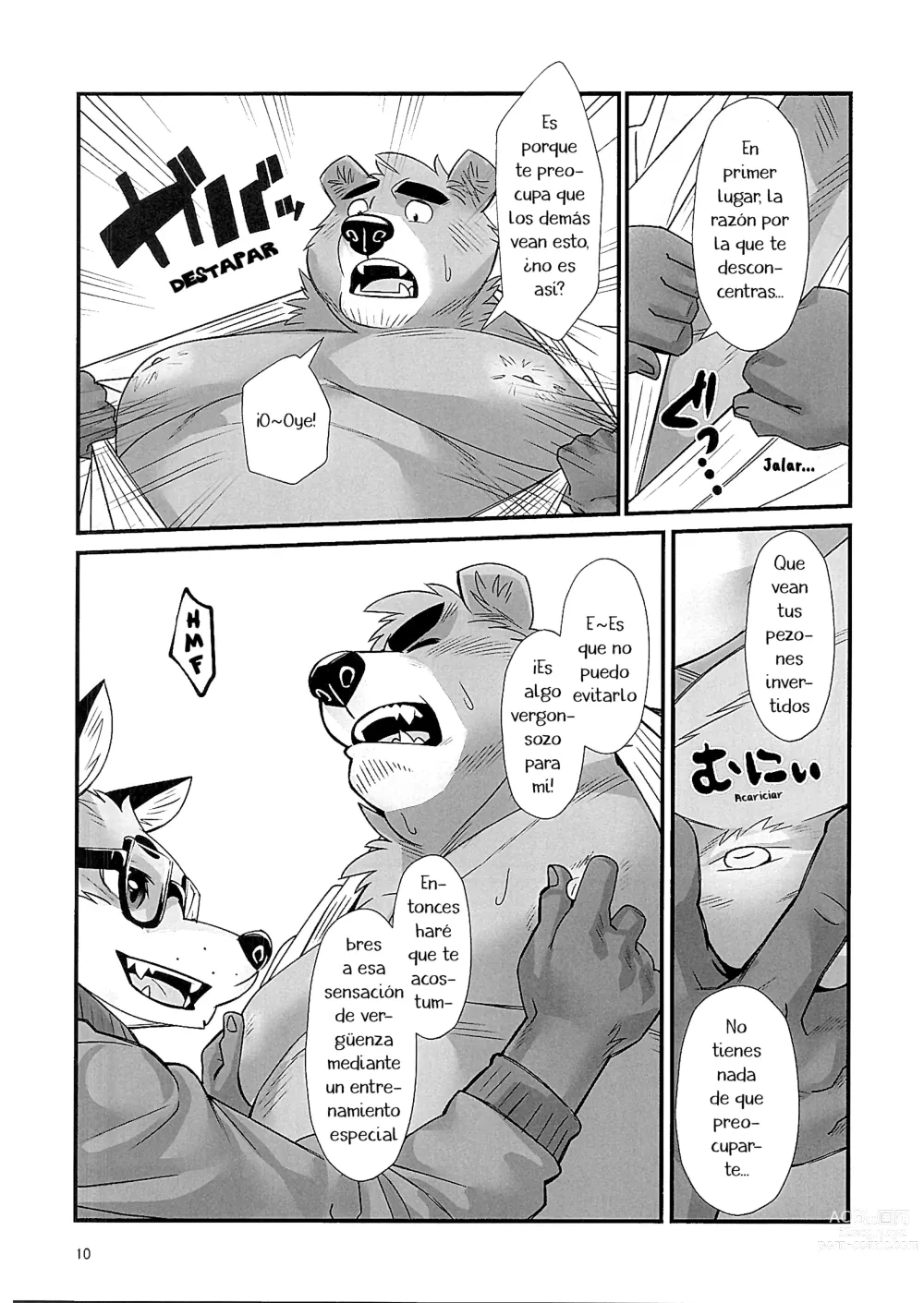 Page 9 of doujinshi Entrenamiento Mental