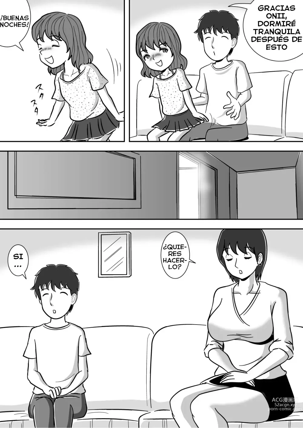 Page 15 of doujinshi A Mother Who Watches Her Son Finger His Little Sister