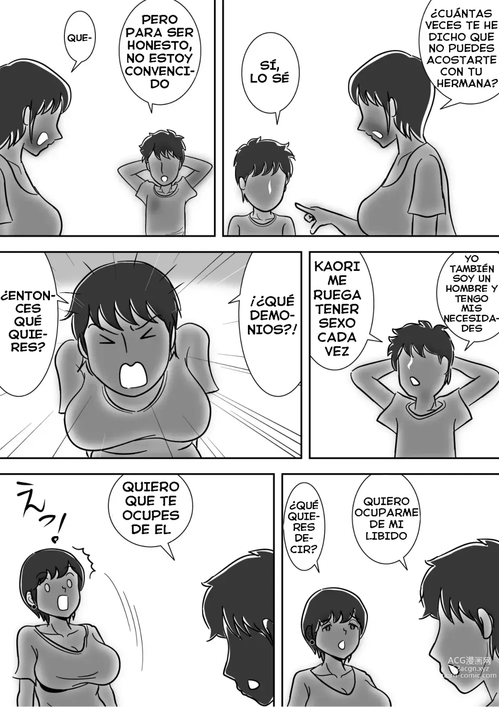 Page 18 of doujinshi A Mother Who Watches Her Son Finger His Little Sister