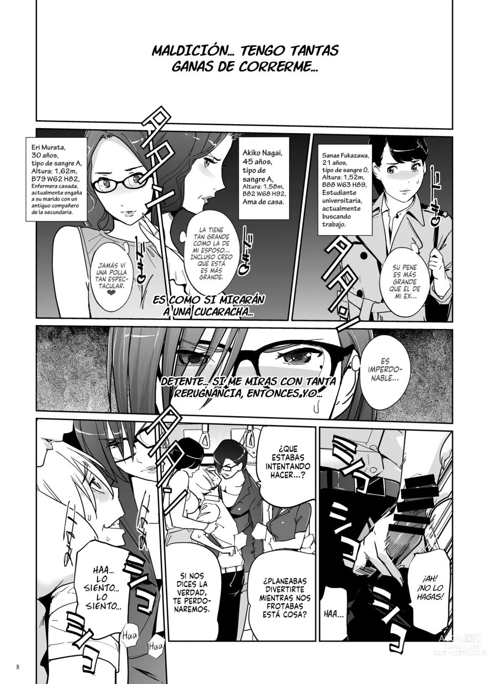 Page 9 of doujinshi La Señorita Yoshioka se Convirtió en mi Masturbador Personal.