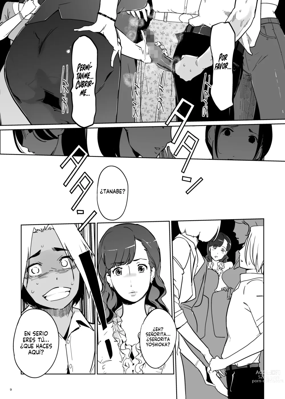 Page 10 of doujinshi La Señorita Yoshioka se Convirtió en mi Masturbador Personal.