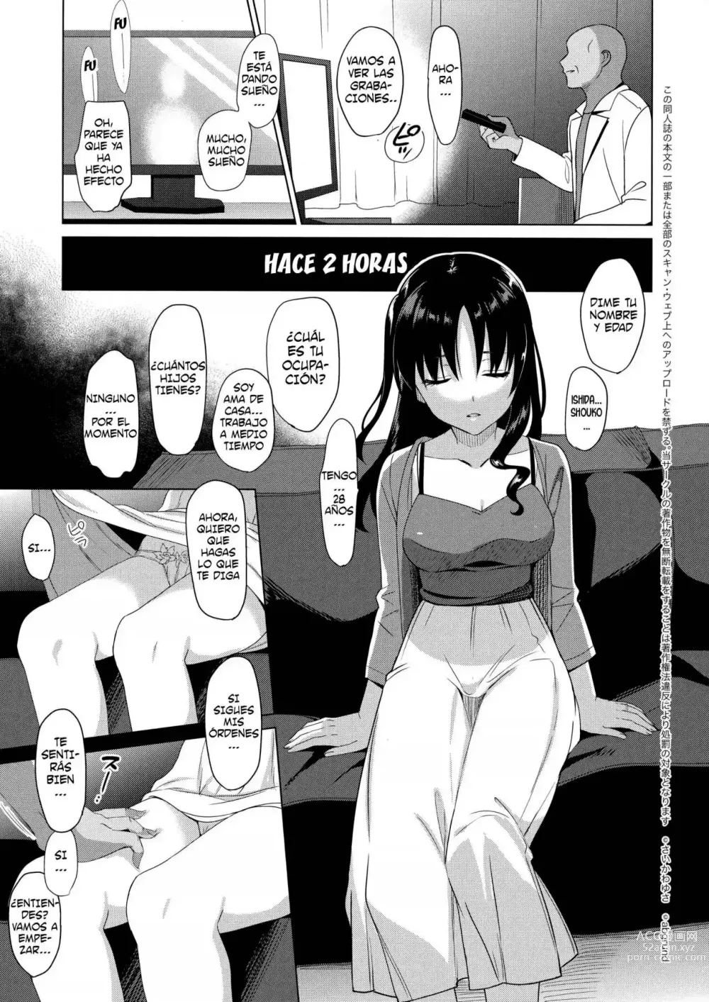 Page 6 of doujinshi Mesmerism 1-6