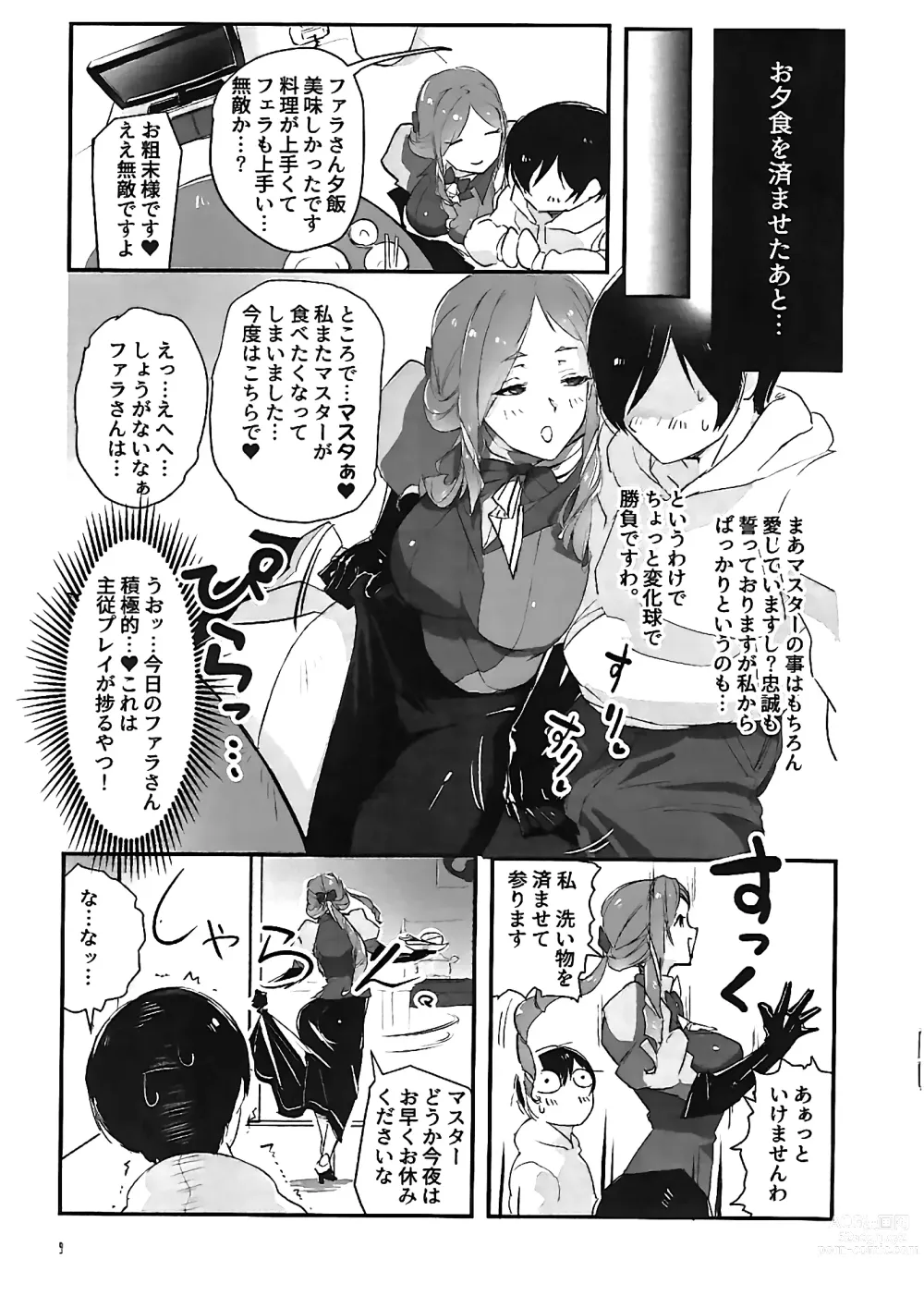 Page 9 of doujinshi Anata ga Master