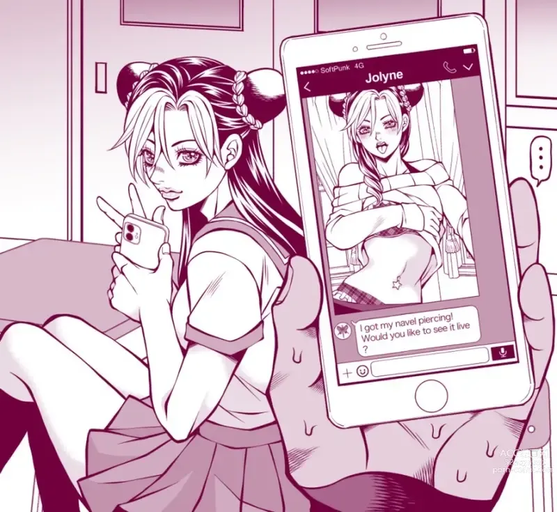 Page 106 of doujinshi Jolyne x Pucci