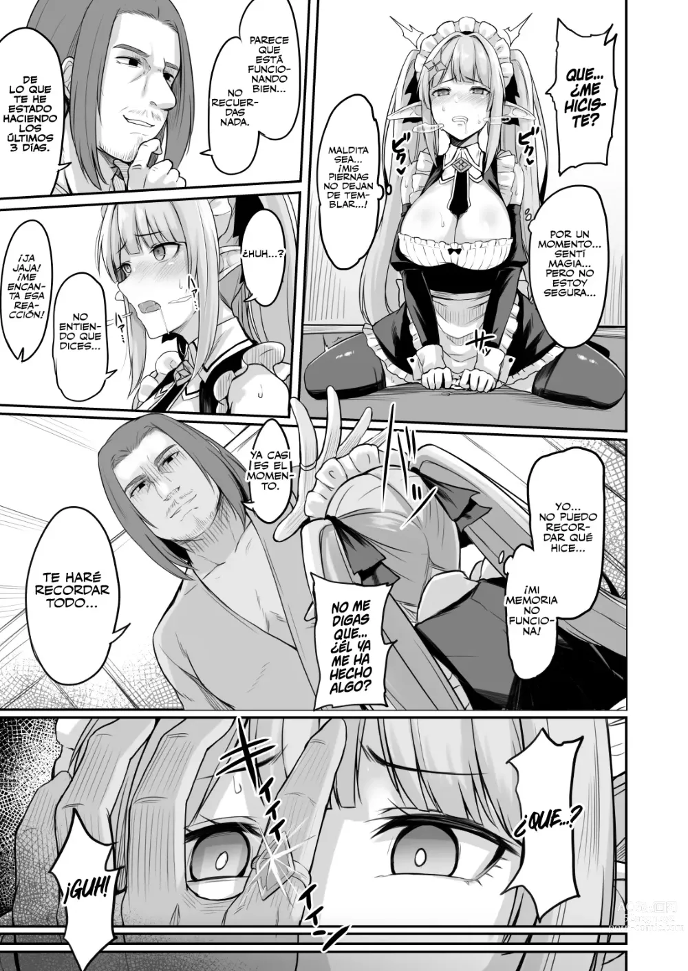 Page 12 of doujinshi ELFIN QUEST #Maid Saimin Ryoujoku Hen