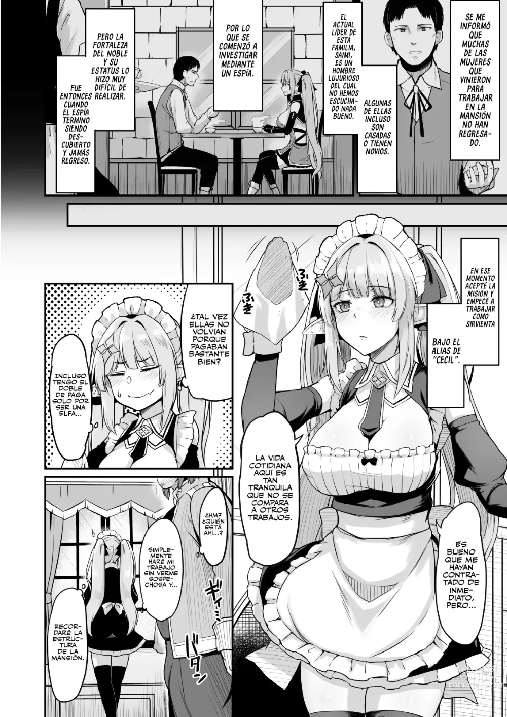 Page 3 of doujinshi ELFIN QUEST #Maid Saimin Ryoujoku Hen