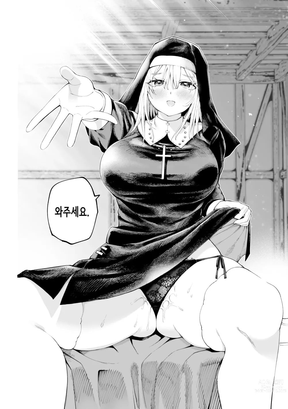 Page 3 of doujinshi 수녀님과 타락하기까지