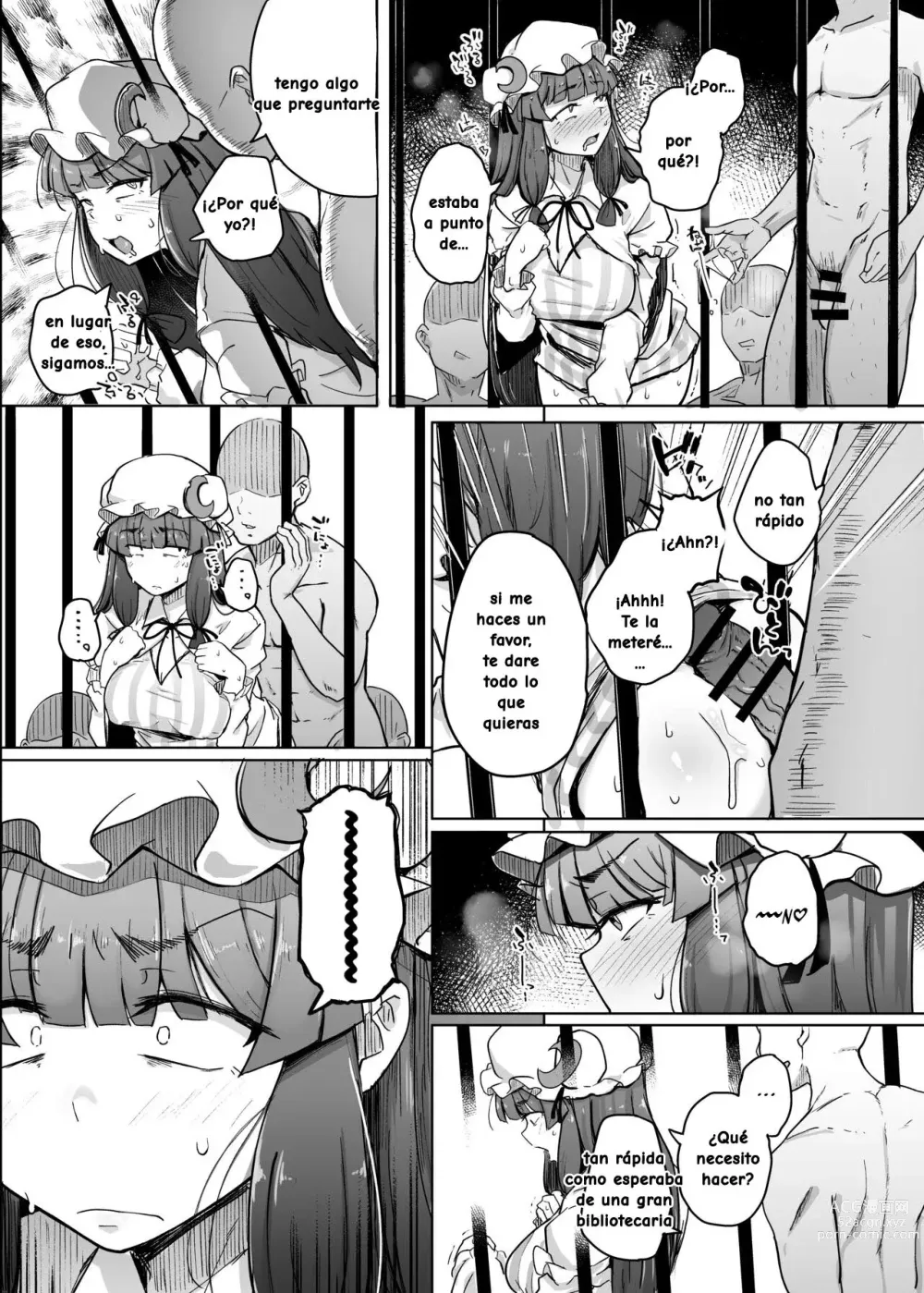 Page 9 of doujinshi Ana to Muttsuri Dosukebe Daitoshokan 5