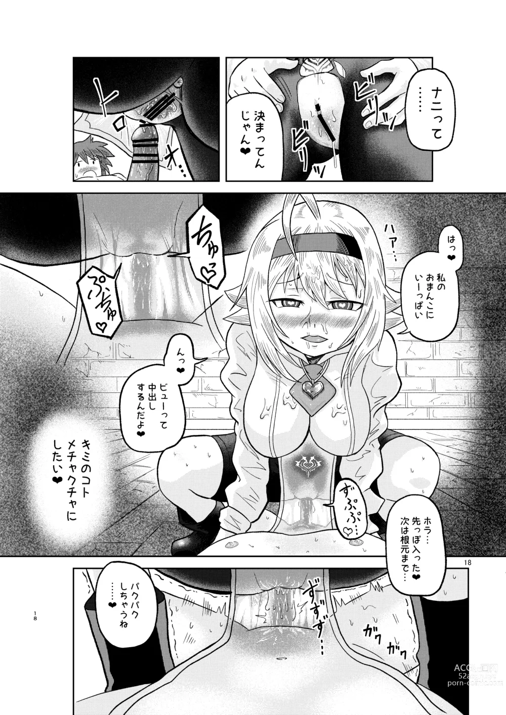 Page 17 of doujinshi Kenja no Ishi no Tsukurikata