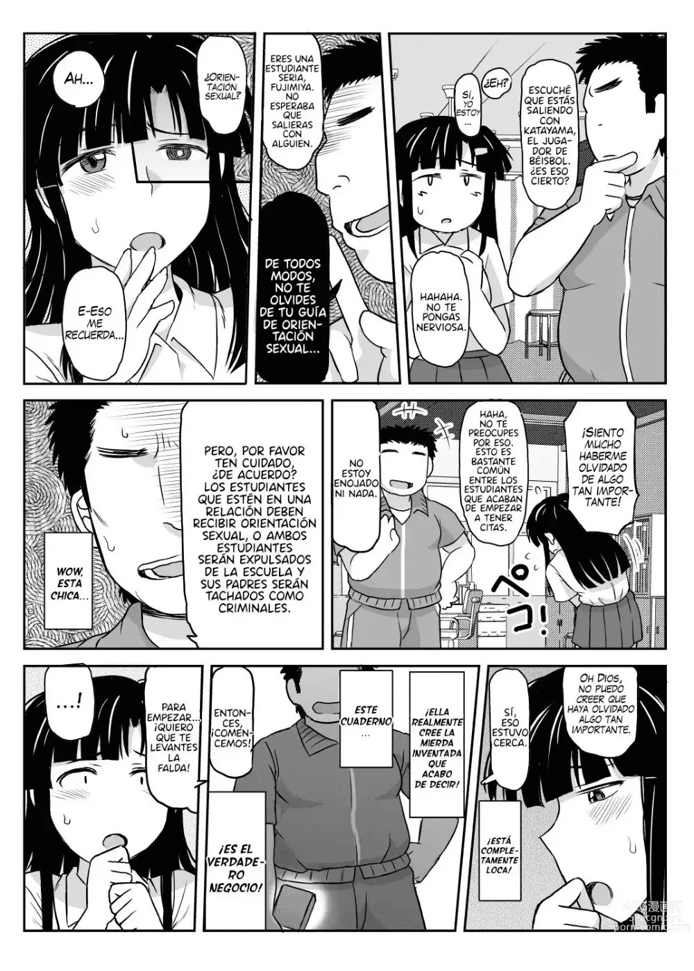 Page 9 of doujinshi Inkou Kyoushi no saimin Seikatsu Shidoroku 1 al 3