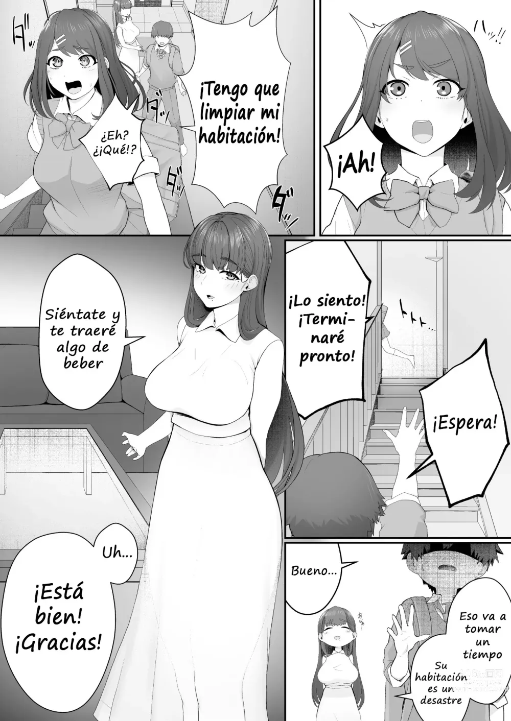 Page 4 of doujinshi I Was Seduced by My Girlfriend’s Sister