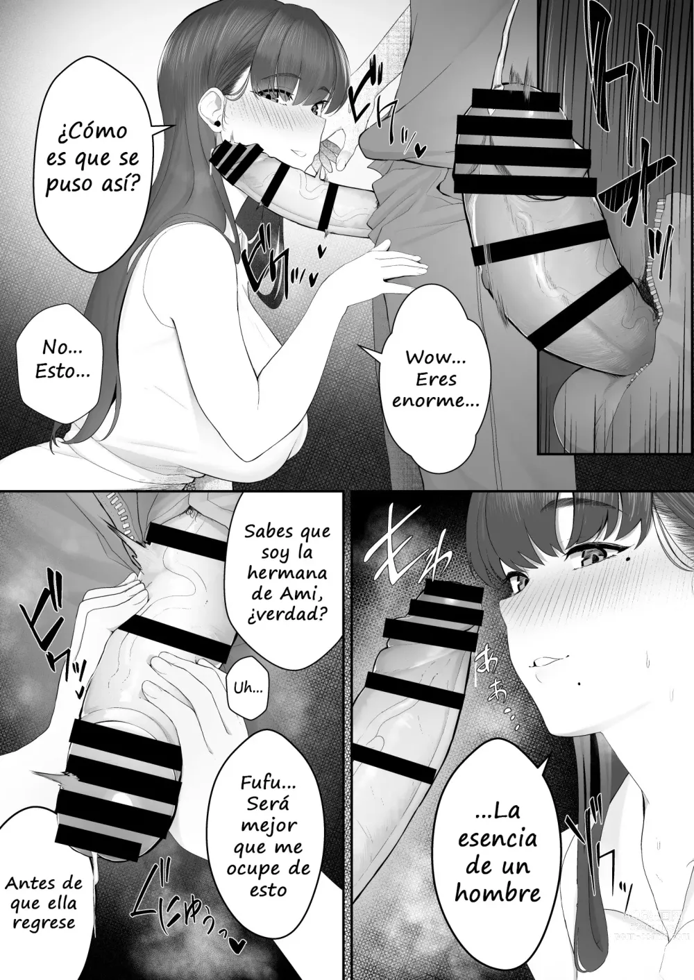 Page 8 of doujinshi I Was Seduced by My Girlfriend’s Sister