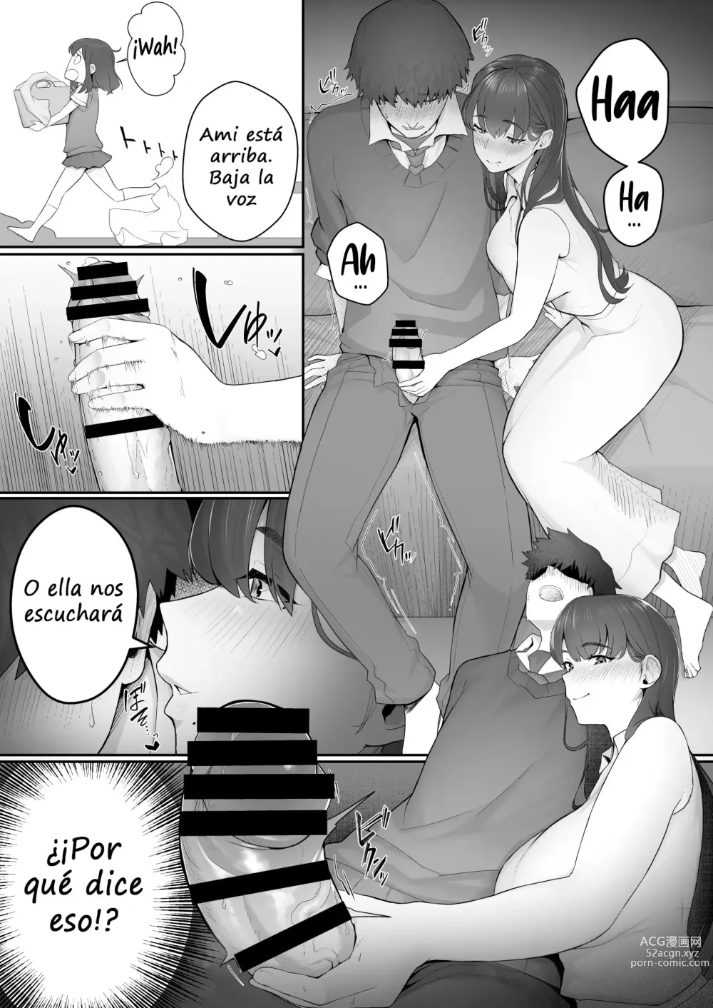 Page 9 of doujinshi I Was Seduced by My Girlfriend’s Sister