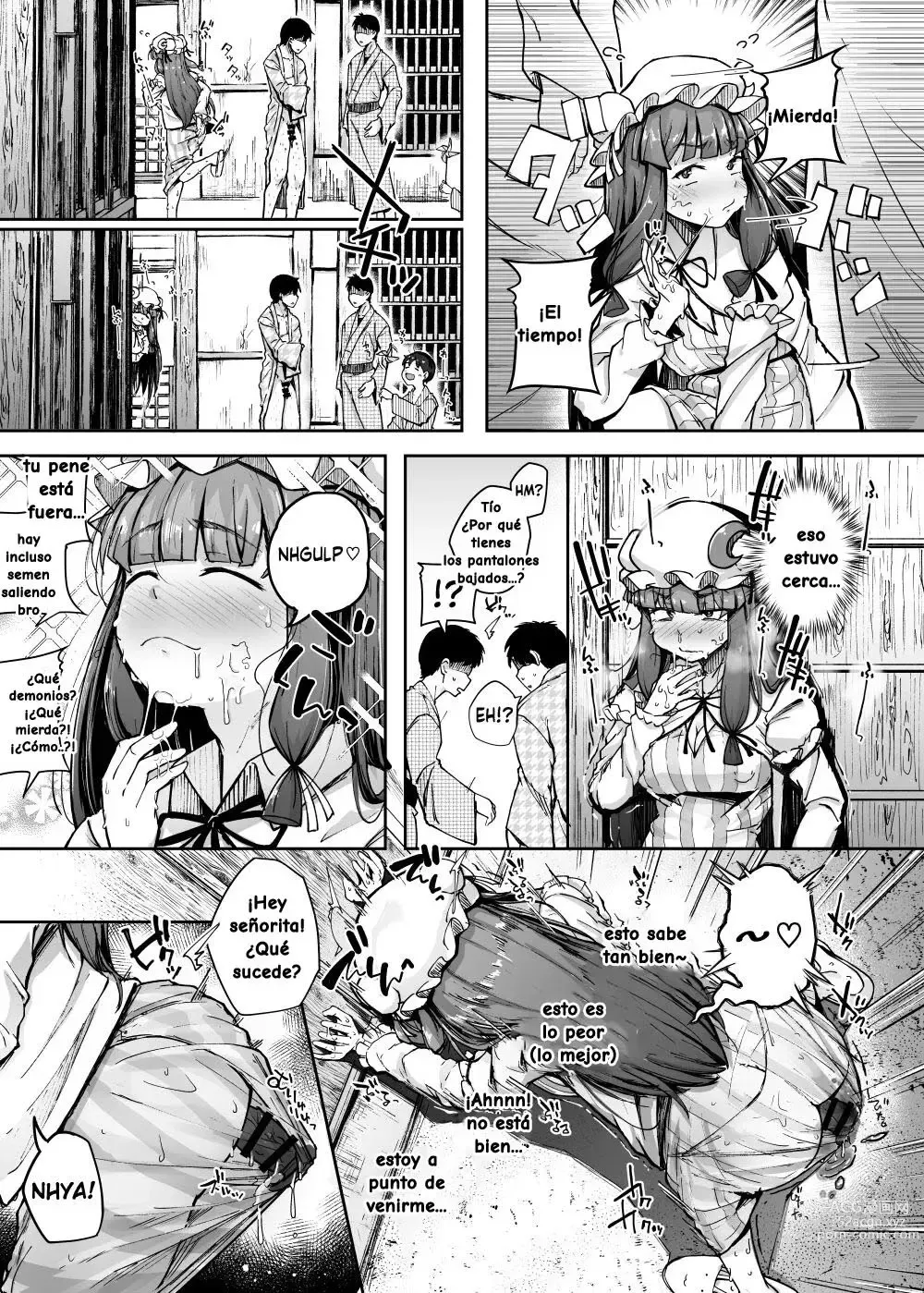 Page 19 of doujinshi Ana to Muttsuri Dosukebe Daitoshokan 4