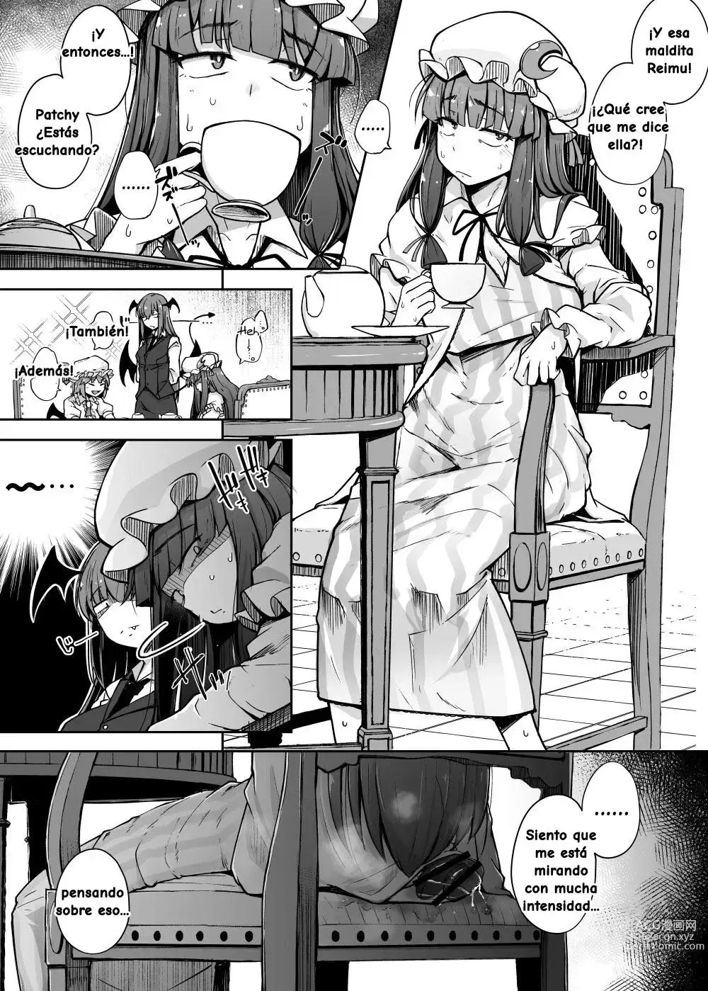 Page 3 of doujinshi Ana to Muttsuri Dosukebe Daitoshokan 4