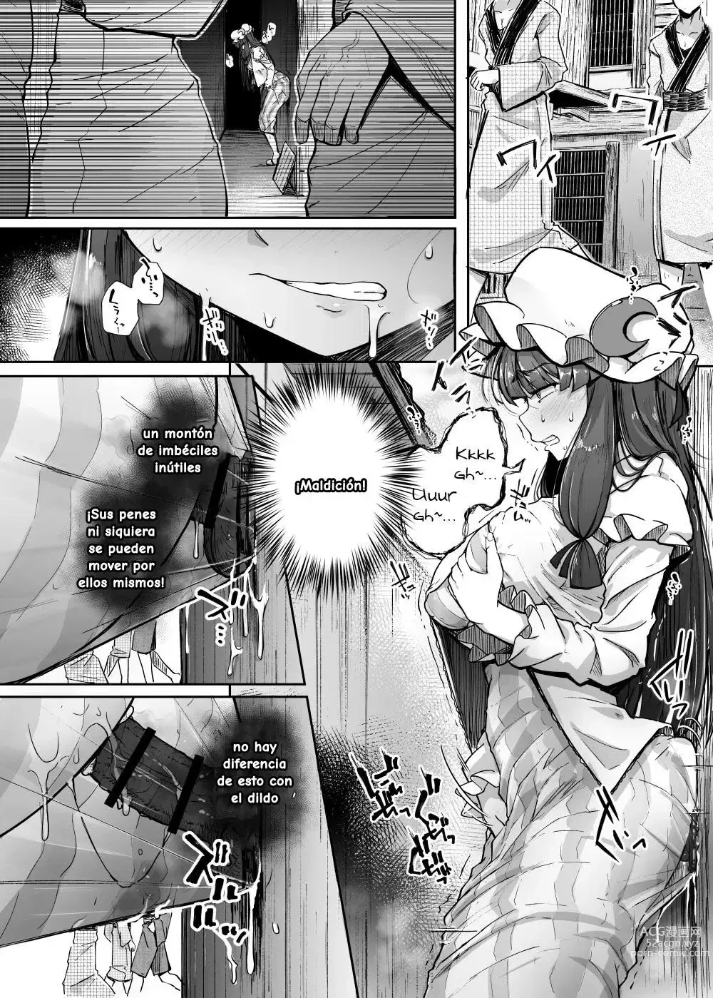 Page 34 of doujinshi Ana to Muttsuri Dosukebe Daitoshokan 4