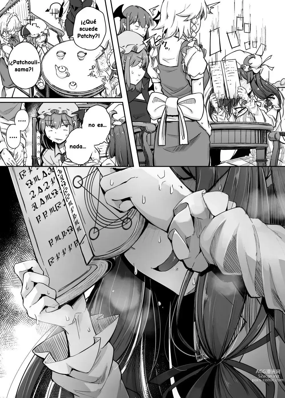 Page 9 of doujinshi Ana to Muttsuri Dosukebe Daitoshokan 4