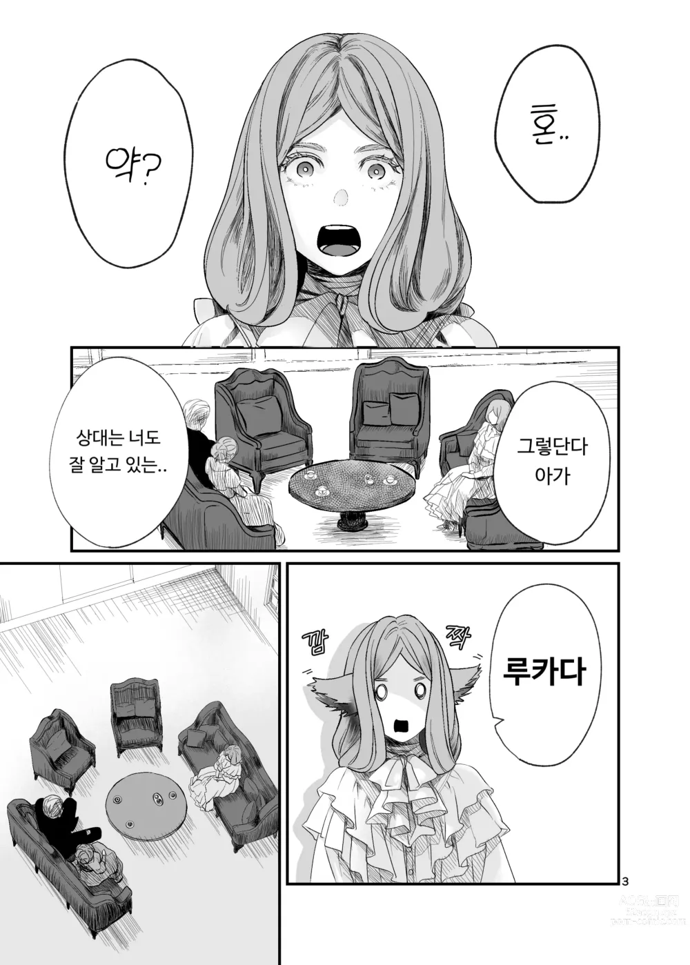 Page 3 of doujinshi 수인 영애와 혼약자