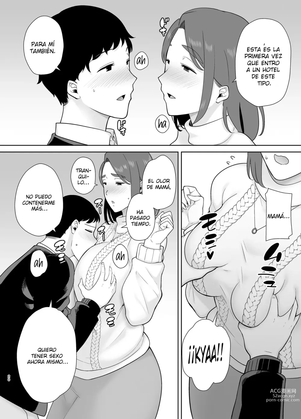 Page 19 of doujinshi Boku no Okaasan De, Boku no Sukina Hito. 8