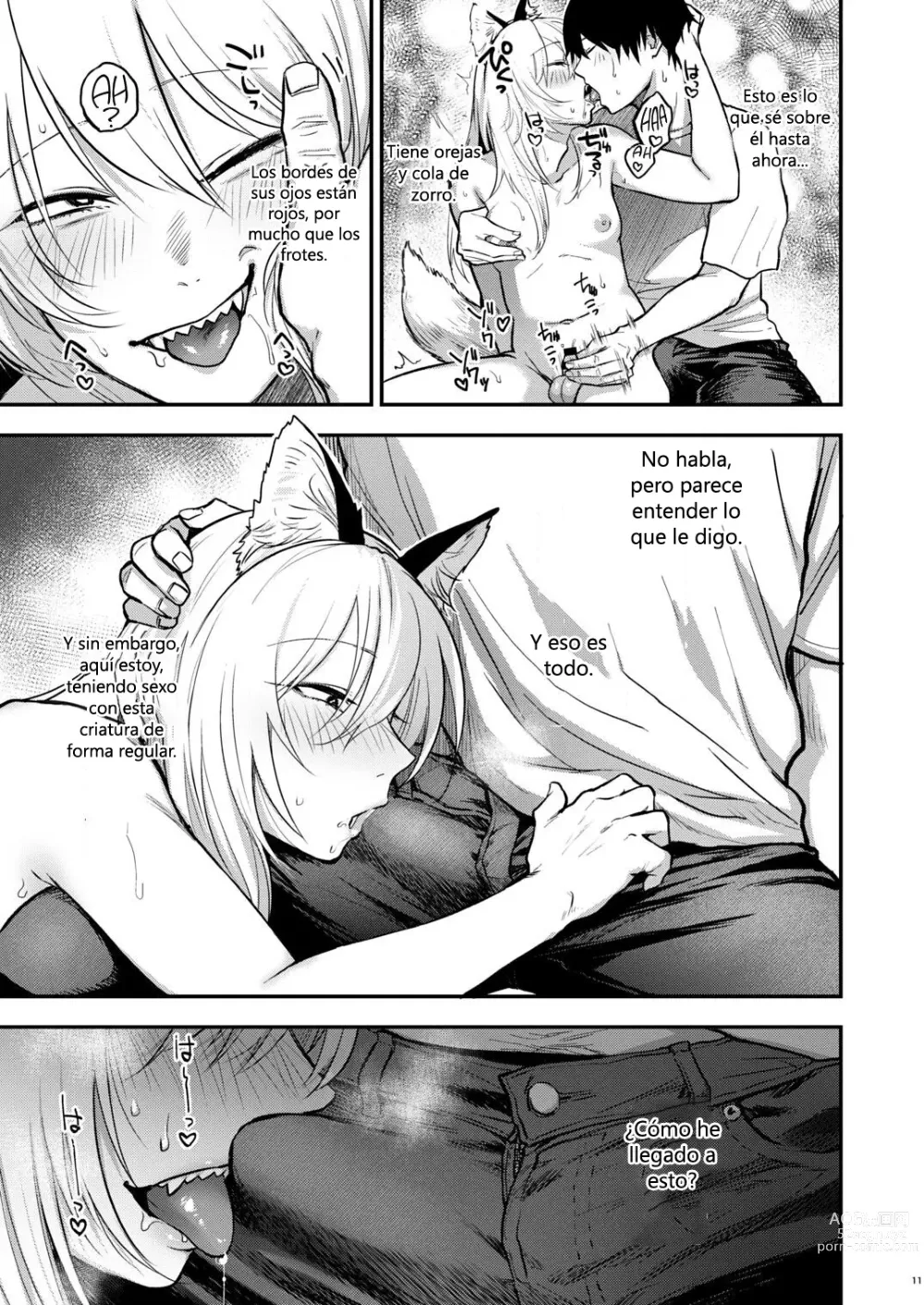 Page 12 of doujinshi Kusozako mesuochi kitsunedanshi hon.