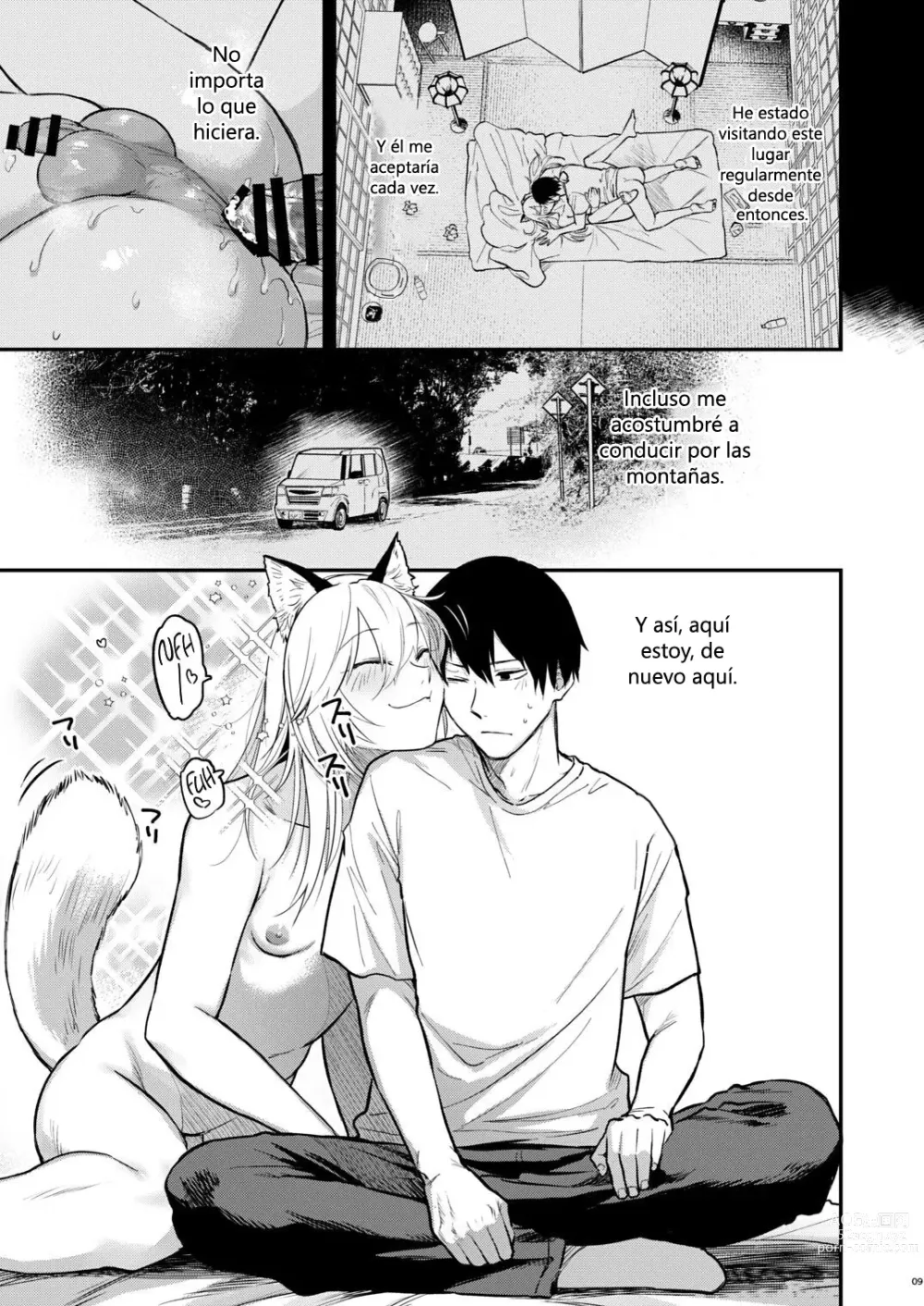 Page 10 of doujinshi Kusozako mesuochi kitsunedanshi hon.