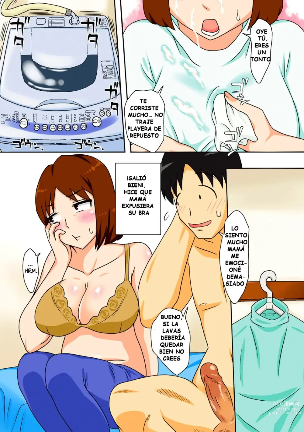 Page 11 of doujinshi Toiu wake de, Zenra de Kaa-san ni Onegai shite mita. (decensored)