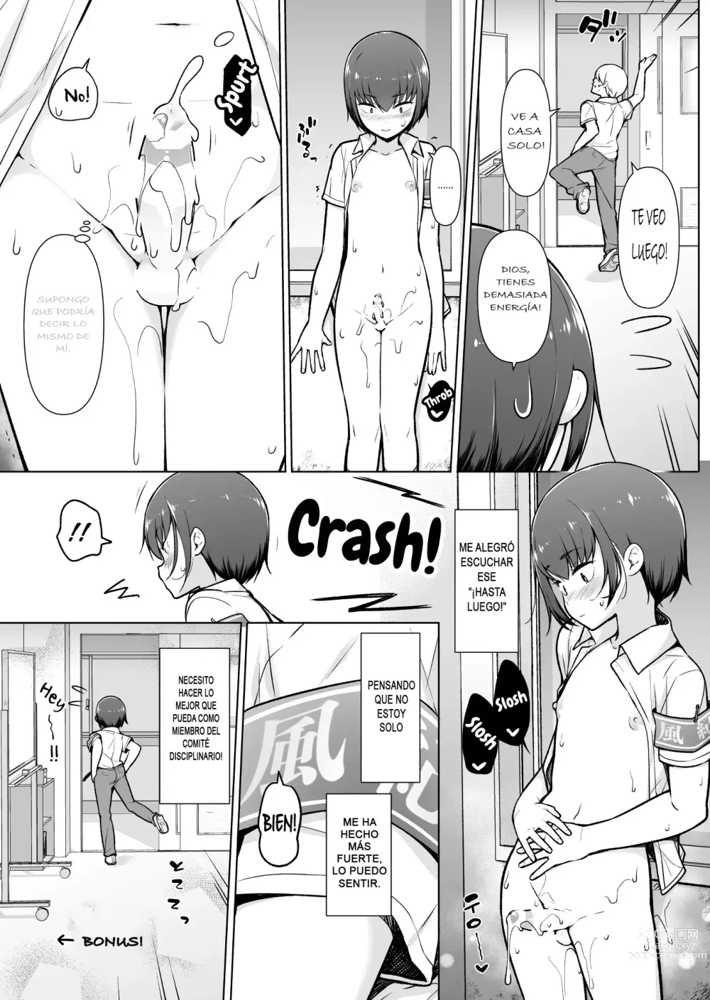 Page 60 of doujinshi Boku ni Fuuki wa Mamorenai!?