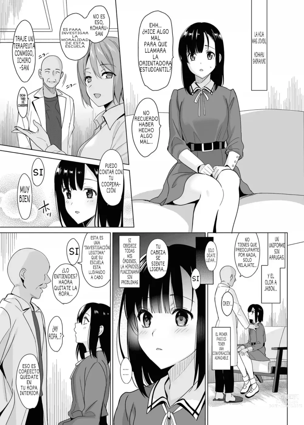 Page 4 of doujinshi Shirayuri Sanshimai Kouryaku 1-4