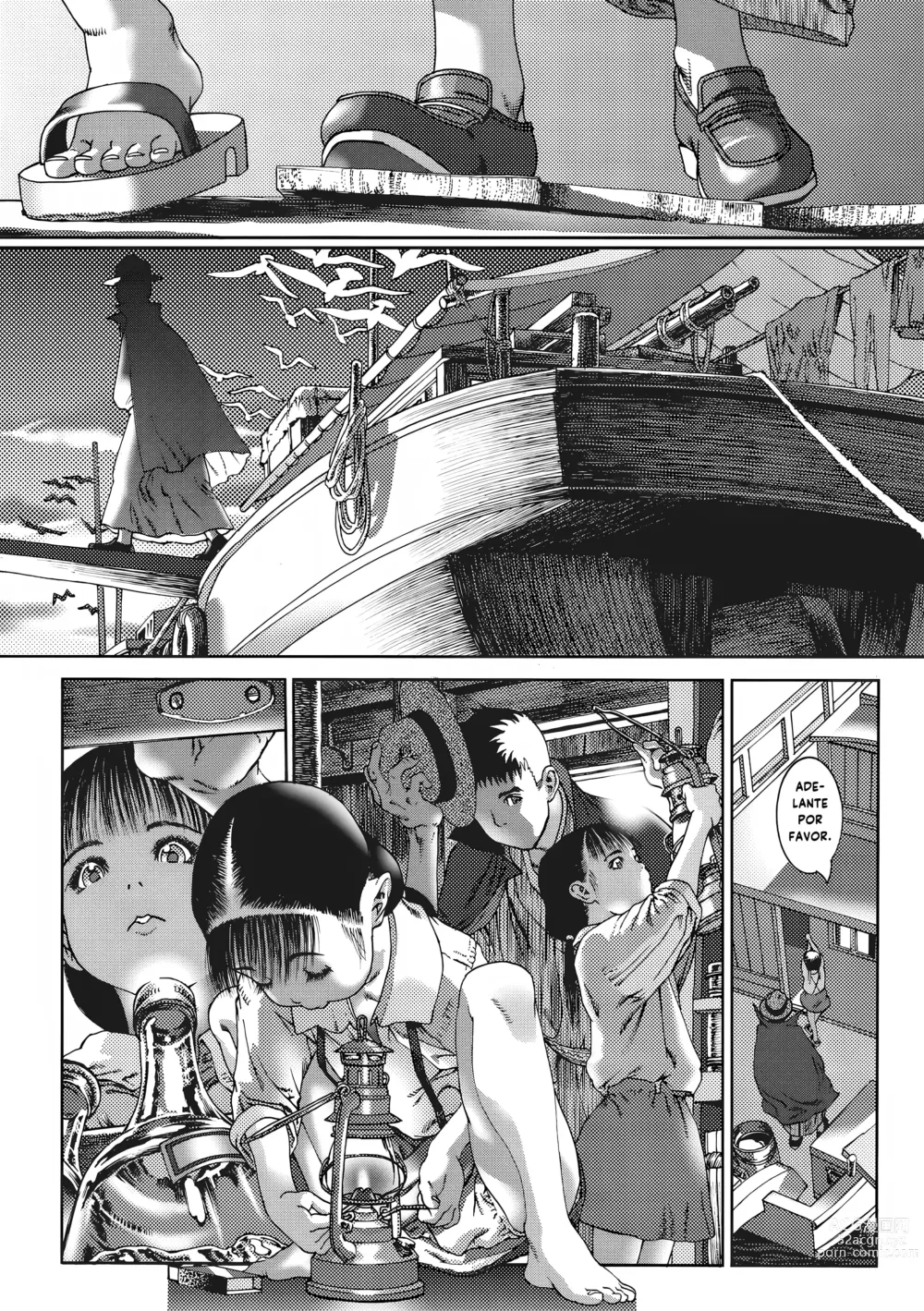 Page 6 of manga El cabo del bote