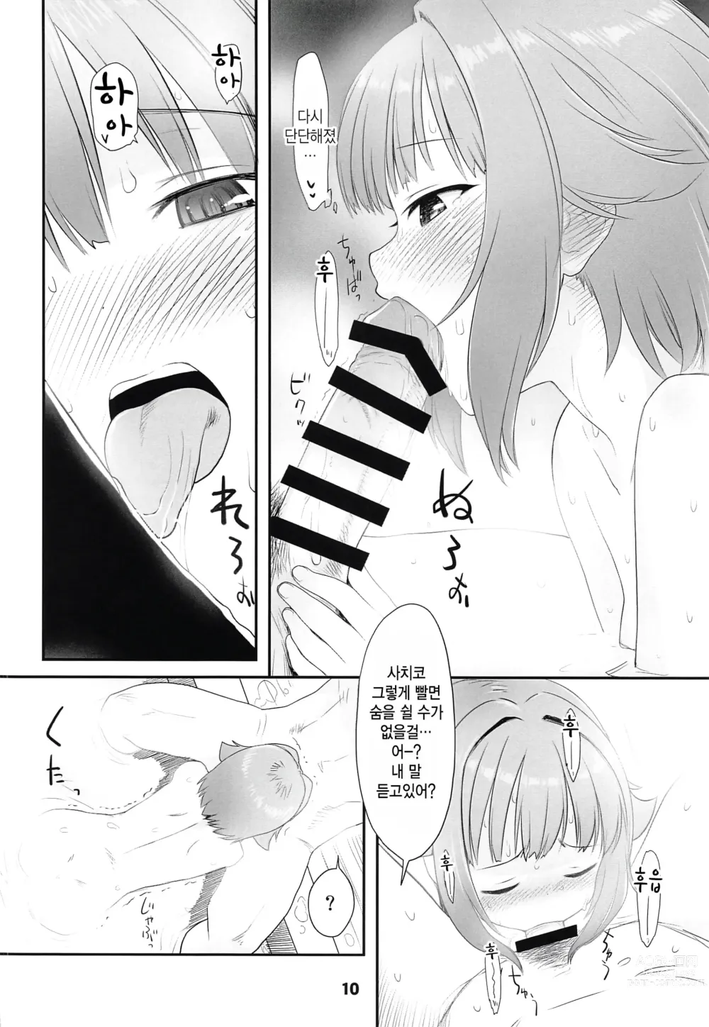 Page 9 of doujinshi 코시미즈 사치코와 함께 가는 힐링과 매혹의 노천온천을 독차지. 비경온천 숙박 여행